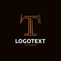 letter T logo