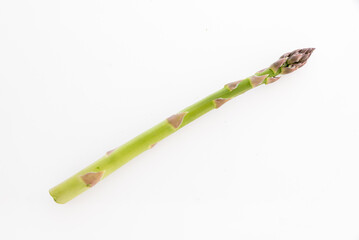 Bunch of freshly picked asparagus