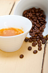 espresso cofee and beans