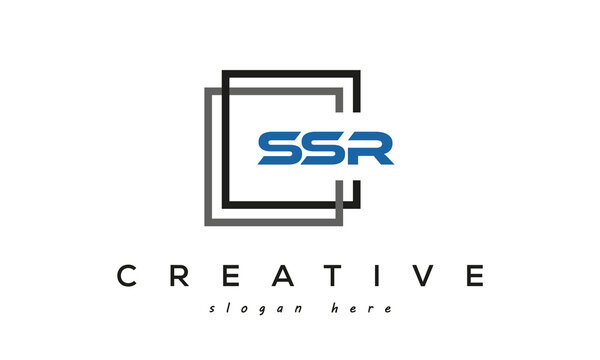 SSR letter logo design on black background. SSR creative initials letter  logo concept. SSR letter design. 7084548 Vector Art at Vecteezy