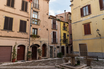 Isernia. Glimpses of the historic center