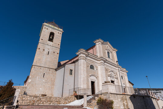 Capracotta, Molise, Italy. Church of S. M. Assunta.