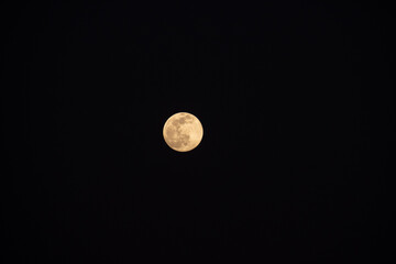 Full moon over New Jersey