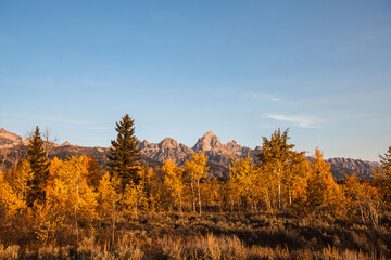 fall in the mountains