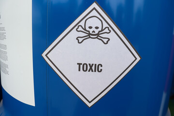 symbol on the chemical tank