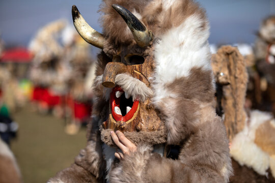 Masquerade festival in Elin Pelin, Bulgaria
