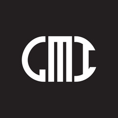 LMI letter logo design on black background. LMI creative initials letter logo concept. LMI letter design.