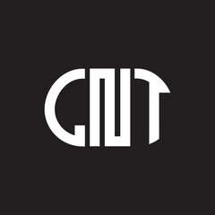 LNT letter logo design on black background. LNT creative initials letter logo concept. LNT letter design.