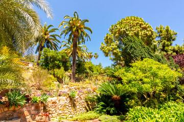Marimurtra botanical gardens in Blanes, Spain