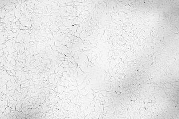 White cracked texture. Damaged, aged and weathered surface.