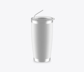 Set of Stainless Steel Travel Cups