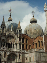 Fototapeta na wymiar St Mark's Basilica Architecture Venice, Italy