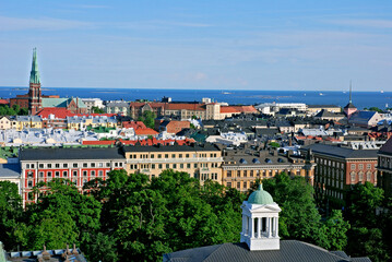 Cidade de Helsinki. Finlândia.