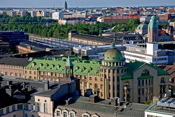 Cidade de Helsinki. Finlândia.