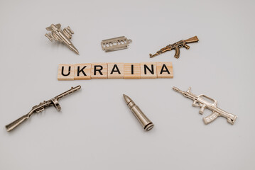 Otoczona Ukraina - obrazy, fototapety, plakaty