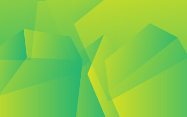 Abstract Modern Background with Mosaic Square Element and Yellow Green Color Gradient