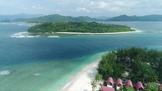 Drone beauty halmahera view