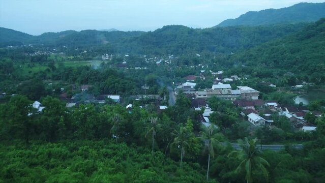 Drone Mandalika Island city view 4
