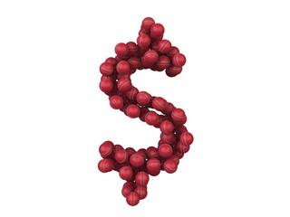 Cricket themed font  Dollar Sign