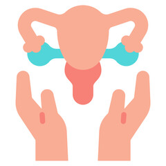 menopausal flat icon
