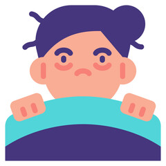 insomnia flat icon