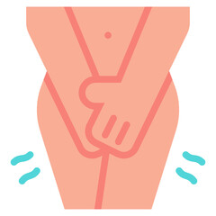 urinary flat icon