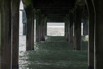 Waves Under Pier 