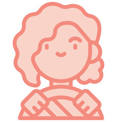 driving two tone icon