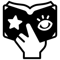 grimoires solid icon