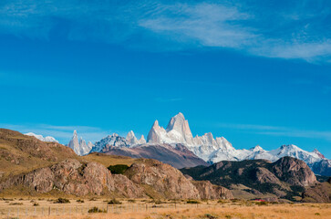 Fitz Roy Mountain Patagonia landscape Argentina