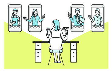 オンライン就活