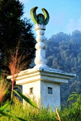 monument in the park