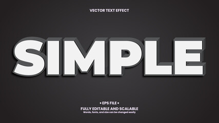 Simple Minimalist Text Effect