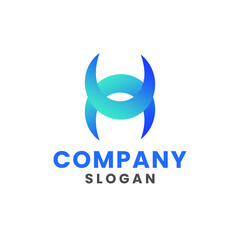 Letter X company logo design