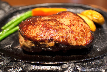 Delicious grilled steak