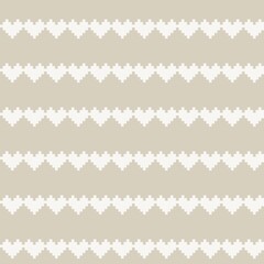 Argyle Fair Isle Seamless Pattern Design
