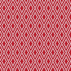 Argyle Fair Isle Seamless Pattern Design