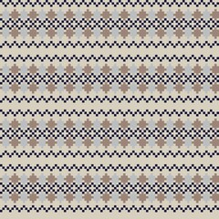 Argyle Fair Isle Seamless Pattern Design