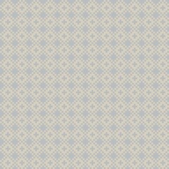 Argyle Fair Isle Seamless Pattern Design