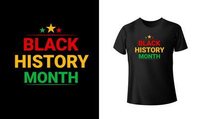 Black History Month T-Shirt Design