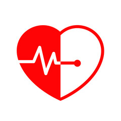 heart cpr medical icon vector design	
