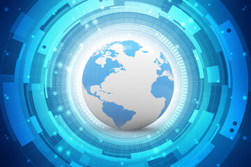 3d illustration of Data sharing concept