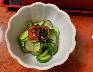 鰻ときゅうり