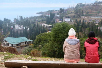 Beautiful View from the New Athos Monastery.