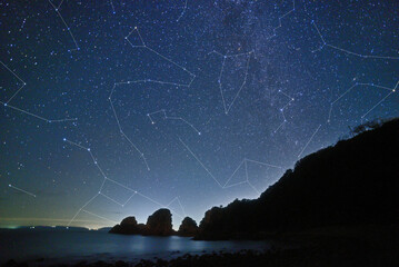 北天の星座・天草の妙見浦 © Kinapi