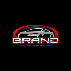 Obraz na płótnie Canvas automotive Premium Concept Logo Design 