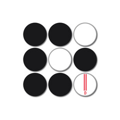 Logo Punktbuchstaben D2