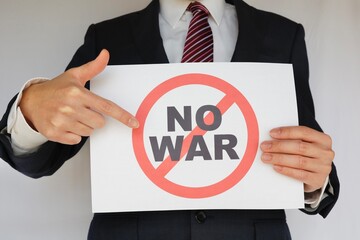NO WAR　戦争反対