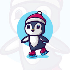 Penguin Cartoon Character