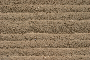 土壁のテクスチャ背景